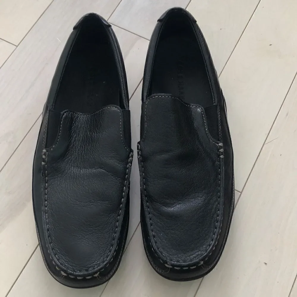 Cole Haan Men's Tucker Venetian Slip-on Loafer Casual Shoes Black Size 9.5M Driv